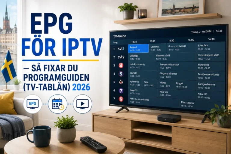 EPG för IPTV
